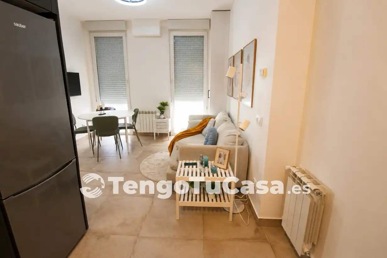Sala de estar de Piso en venta en Madrid con Aire acondicionado, Calefacción y Amueblado