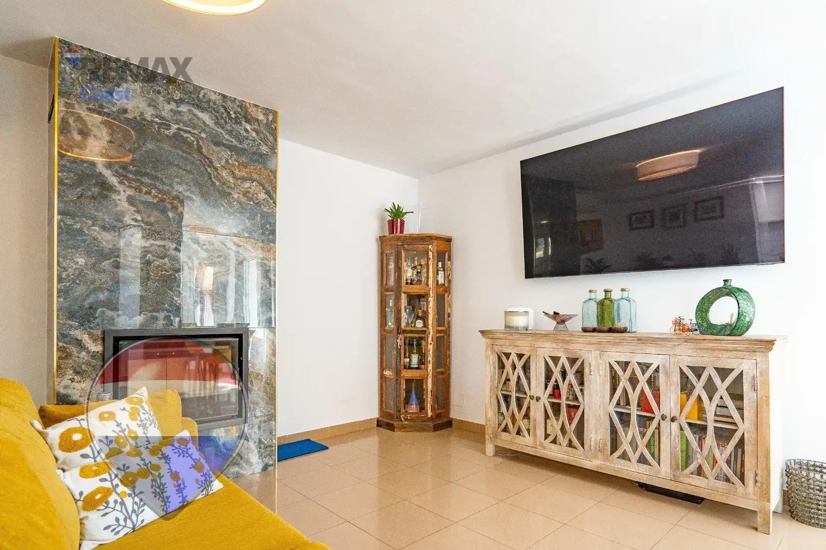 Sala de estar de Casa o chalet en venta en Rincón de la Victoria con Aire acondicionado, Calefacción y Jardín privado