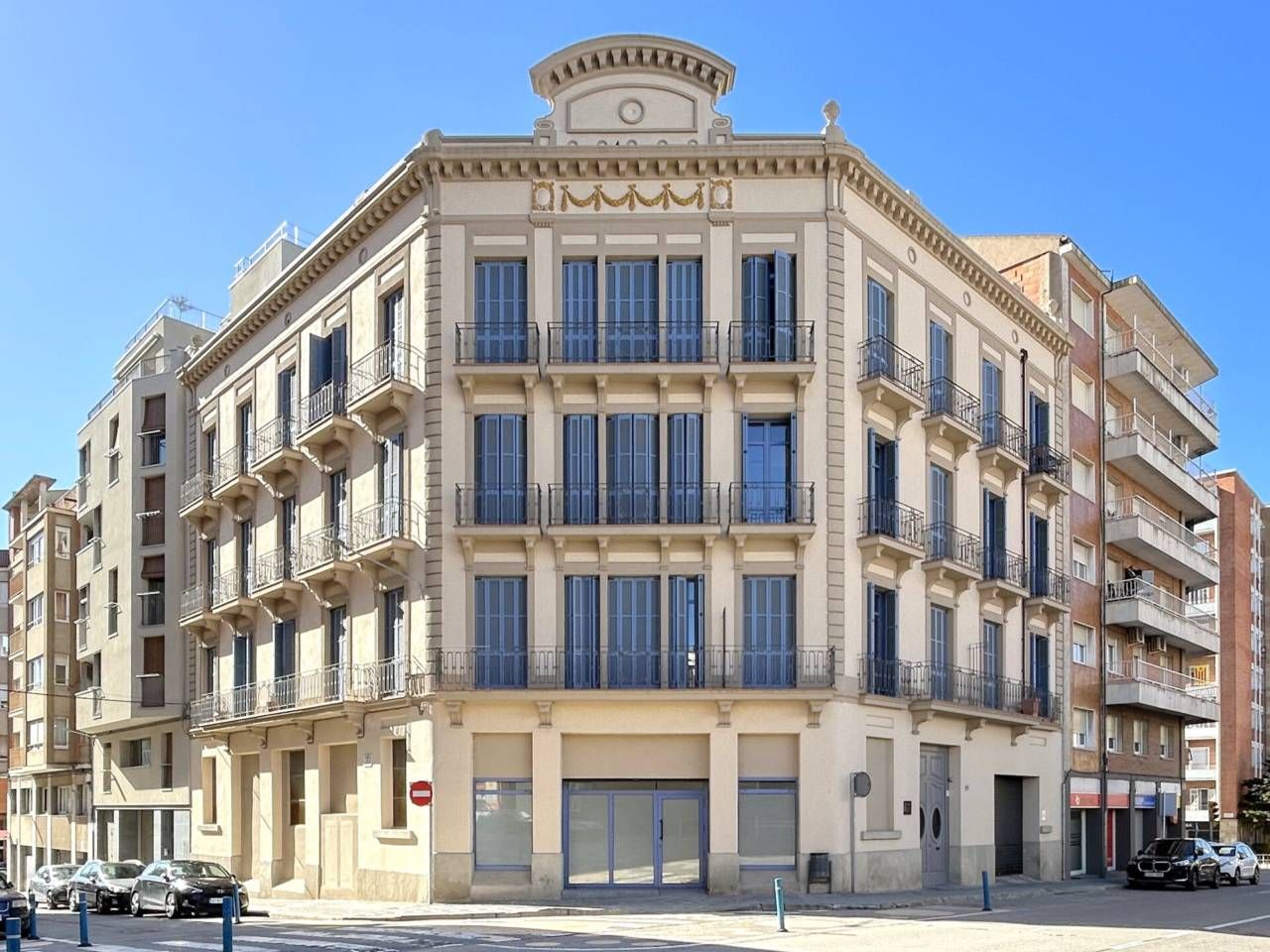 Vista exterior de Pis de lloguer en Manresa amb Calefacció, Parquet i Traster