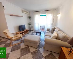 Living room of Flat to rent in Málaga Capital  with Air Conditioner and Balcony