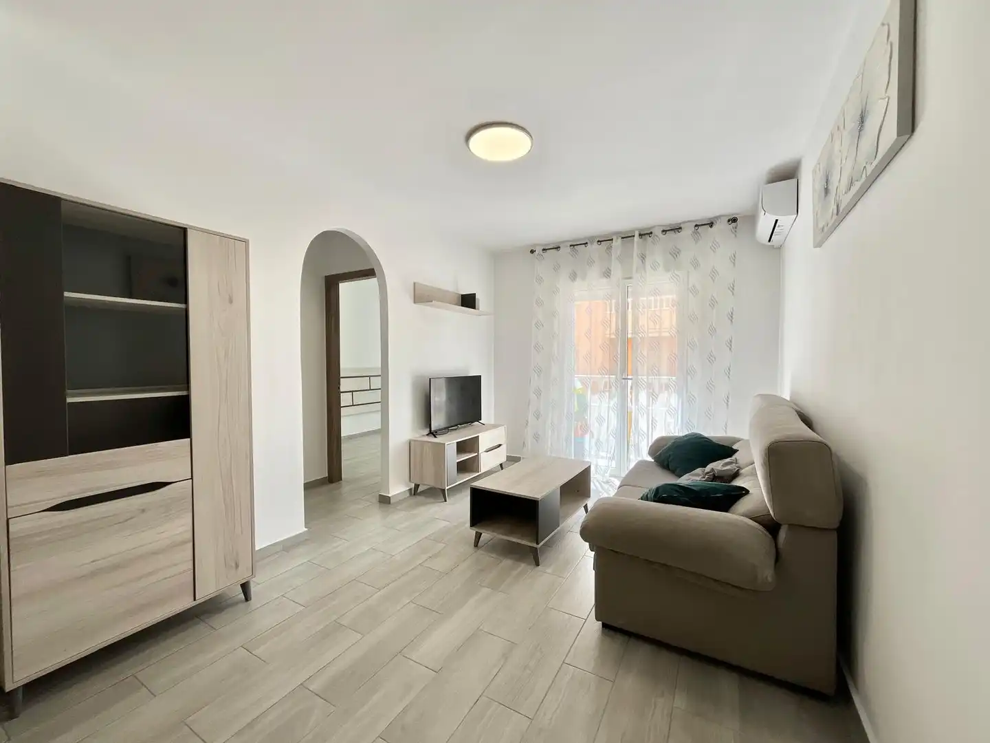 Sala de estar de Apartamento de alquiler en Centro