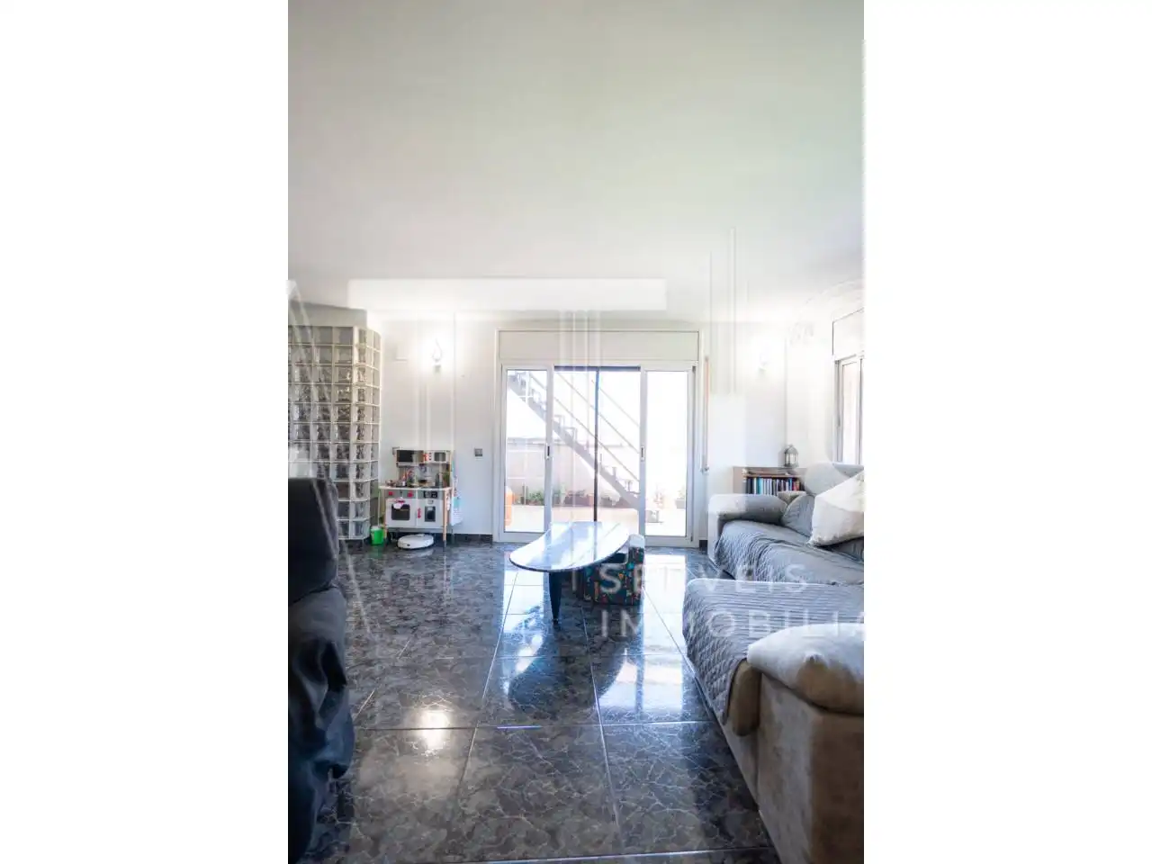 Sala de estar de Ático en venta en Polinyà con Aire acondicionado, Calefacción y Terraza