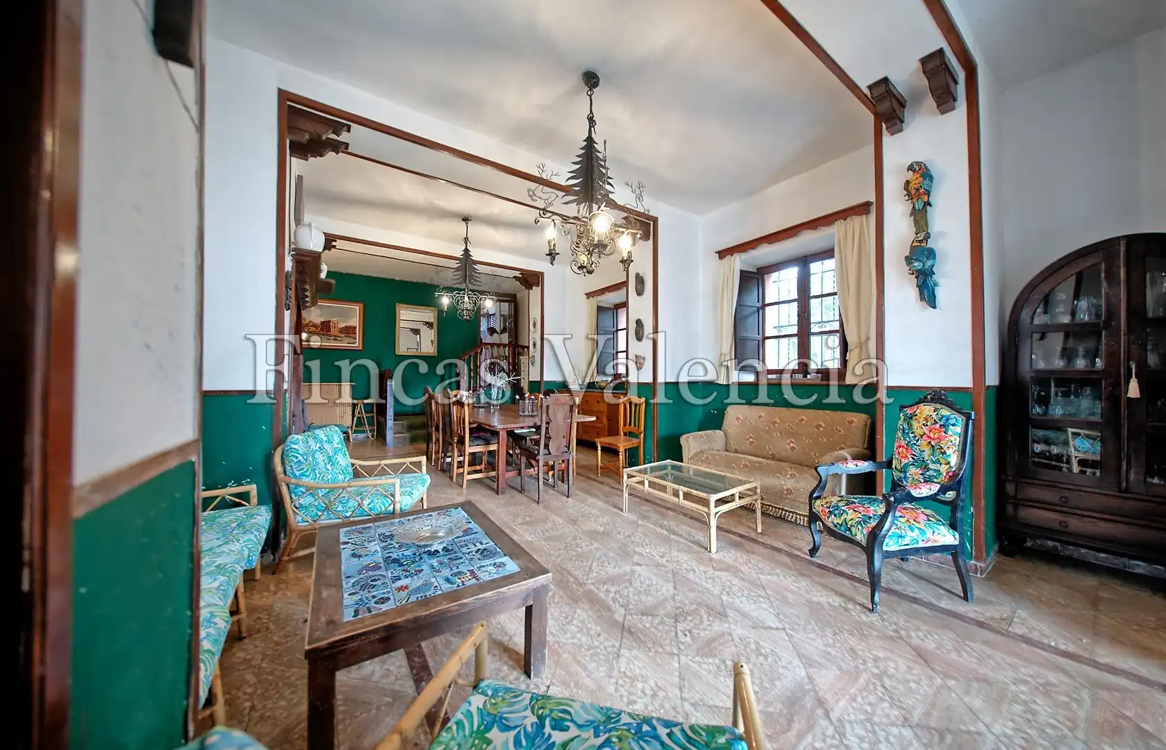 Comedor de Finca rústica en venta en Alcoy / Alcoi con Terraza, Trastero y Piscina