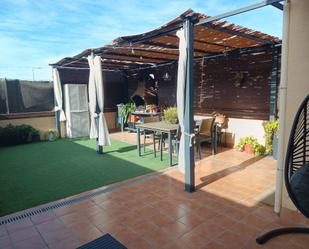 Terrace of Single-family semi-detached for sale in Santa Margarida I Els Monjos  with Air Conditioner, Heating and Private garden