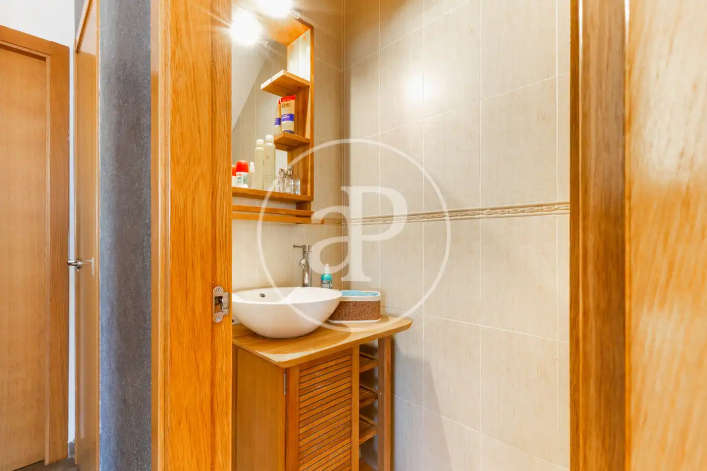 Baño de Casa adosada en venta en Burriana / Borriana con Aire acondicionado, Calefacción y Jardín privado