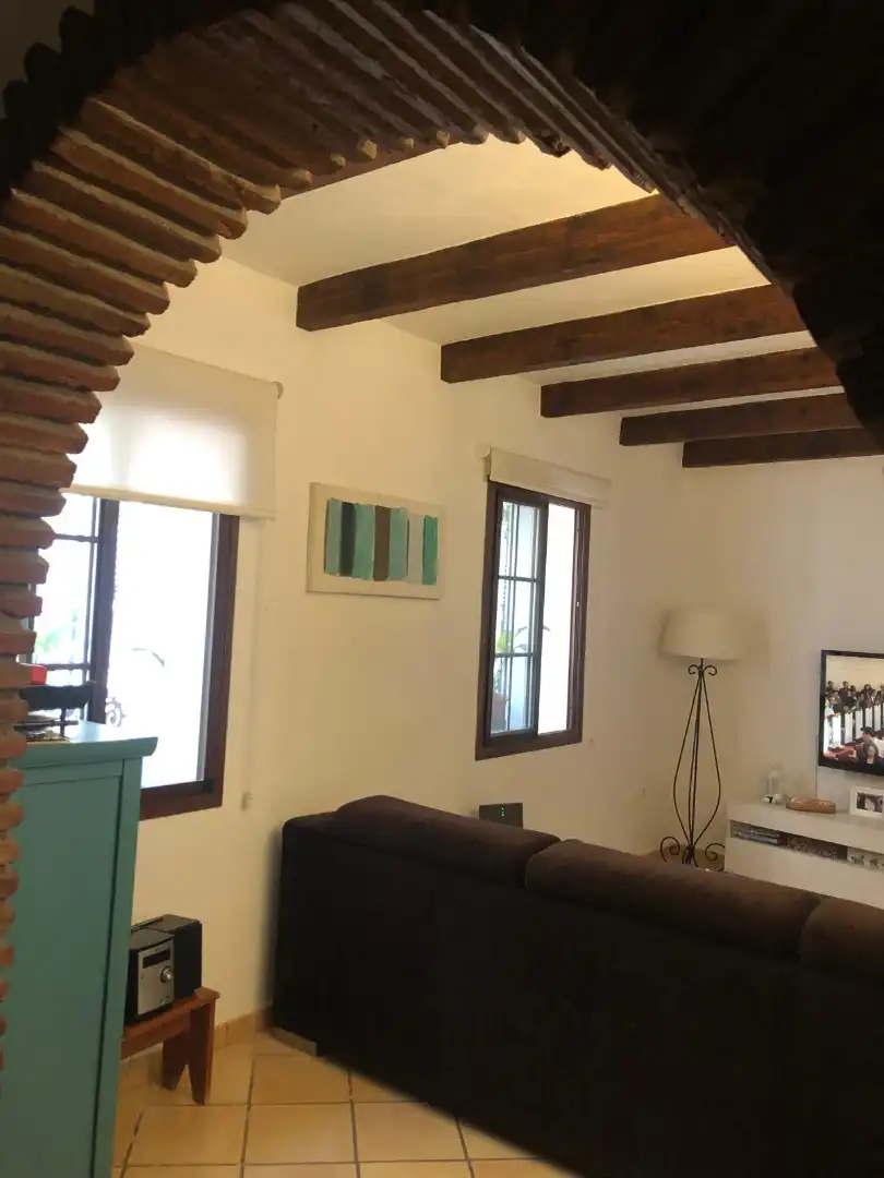 Sala d'estar de Finca rústica en venda en Estepona amb Aire condicionat, Calefacció i Terrassa