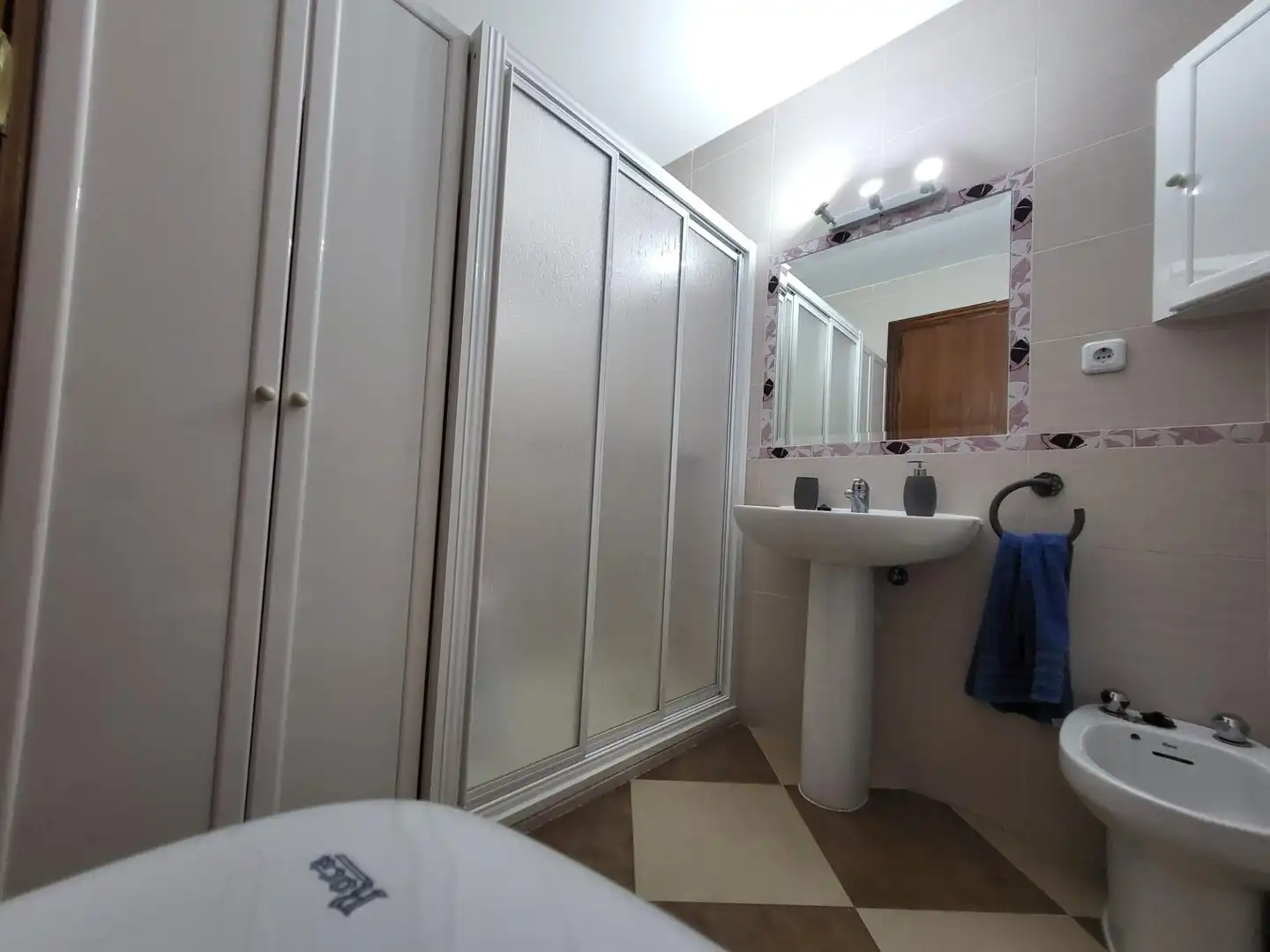 Badezimmer von Wohnung zur Miete in Sanlúcar de Barrameda mit Möbliert