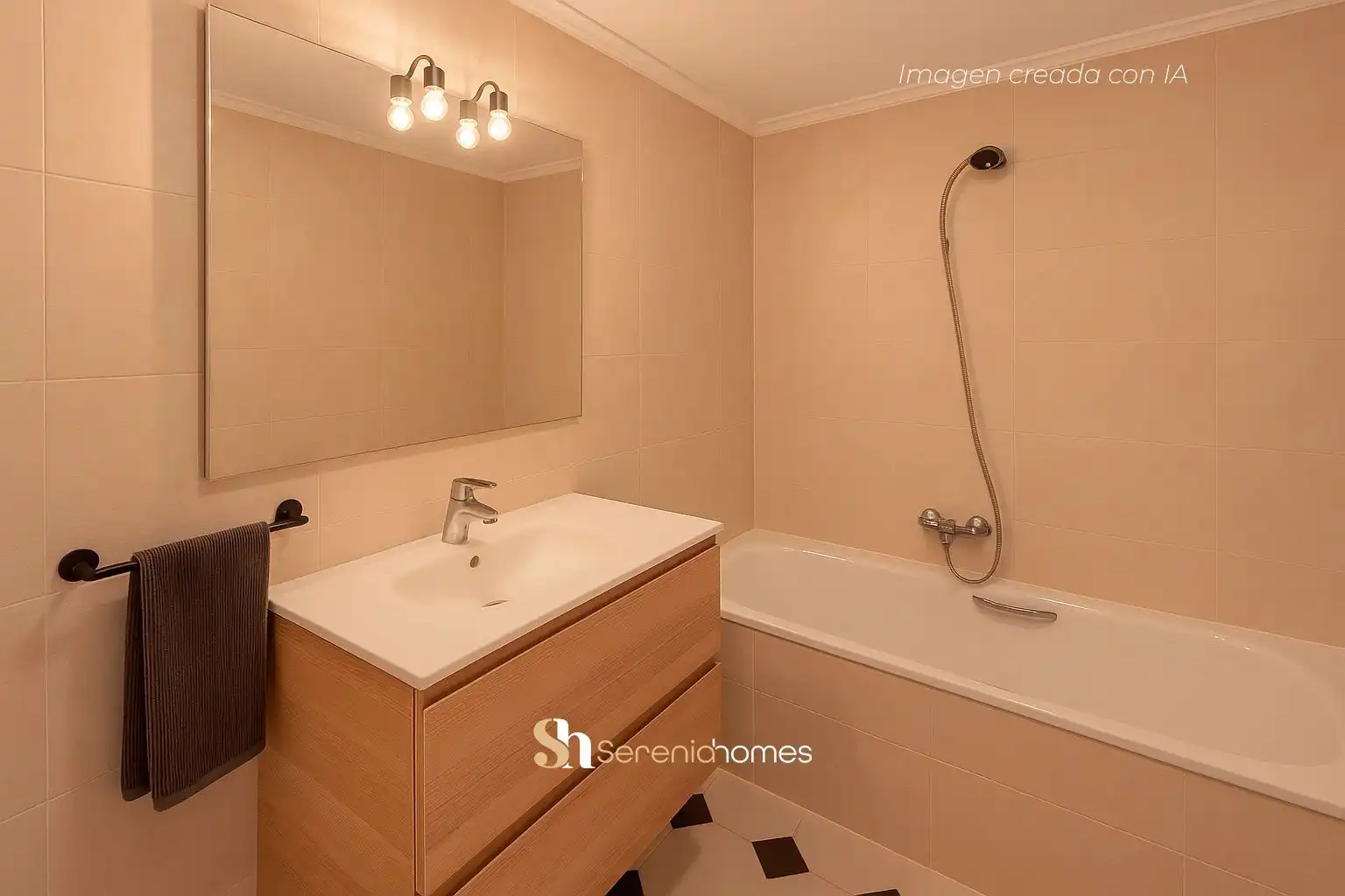 Baño de Piso en venta en Benidorm con Aire acondicionado, Calefacción y Piscina comunitaria
