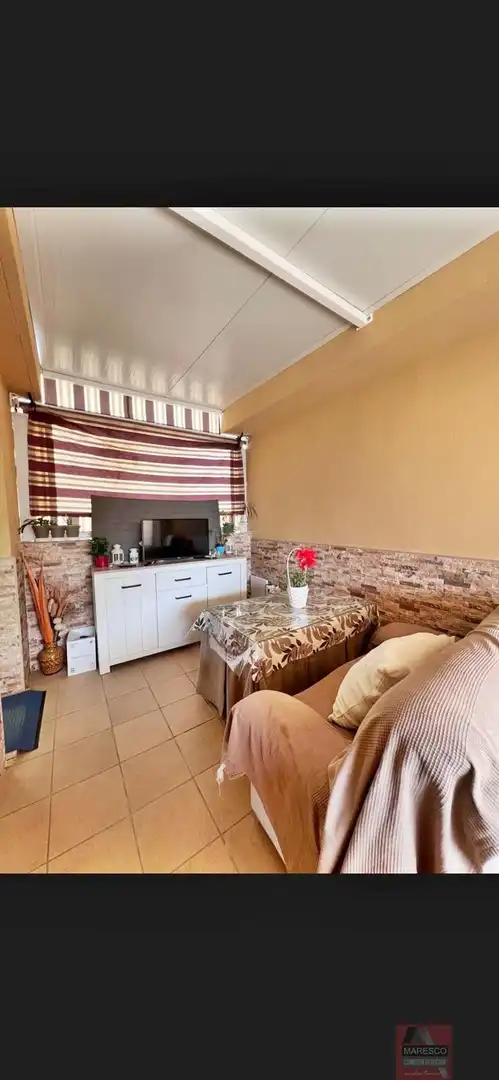 Sala d'estar de Àtic en venda en Mijas amb Aire condicionat i Terrassa