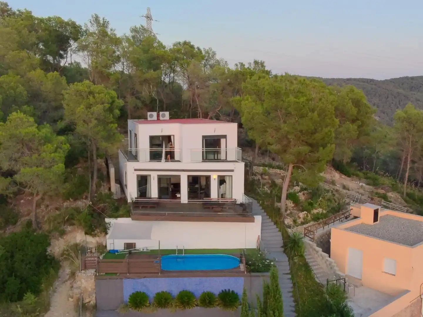 Vista exterior de Casa o chalet en venta en Olivella con Aire acondicionado, Calefacción y Jardín privado