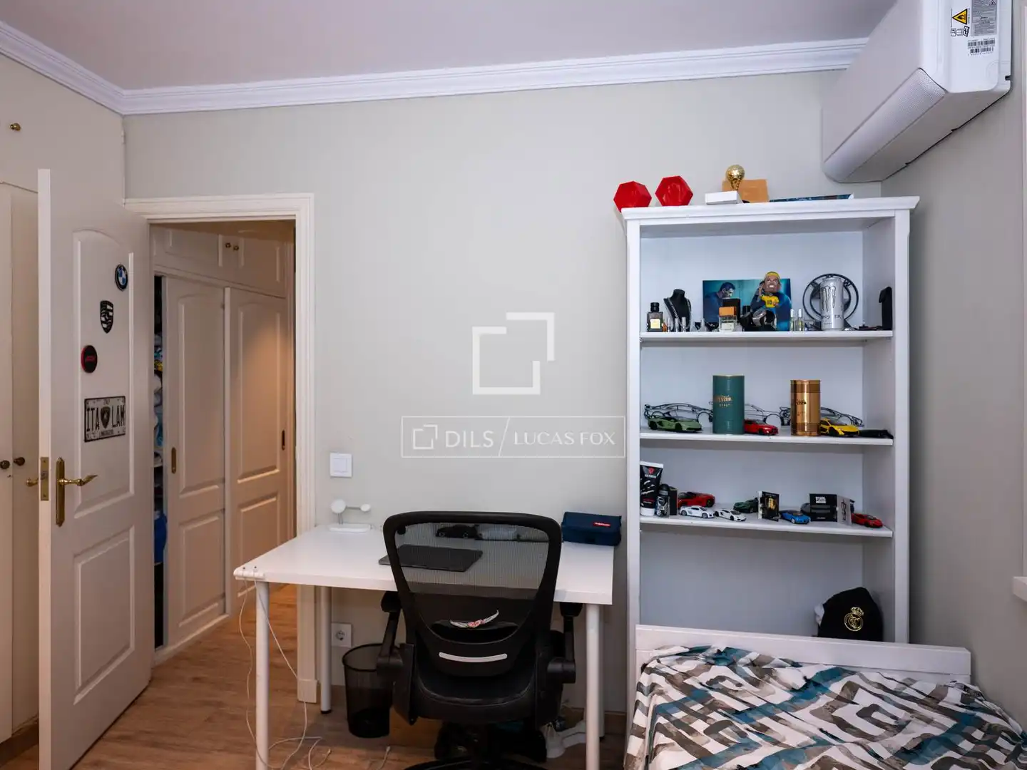 Bedroom of Houses for rent in Madrid  with Air Conditioner, Heating and Private garden