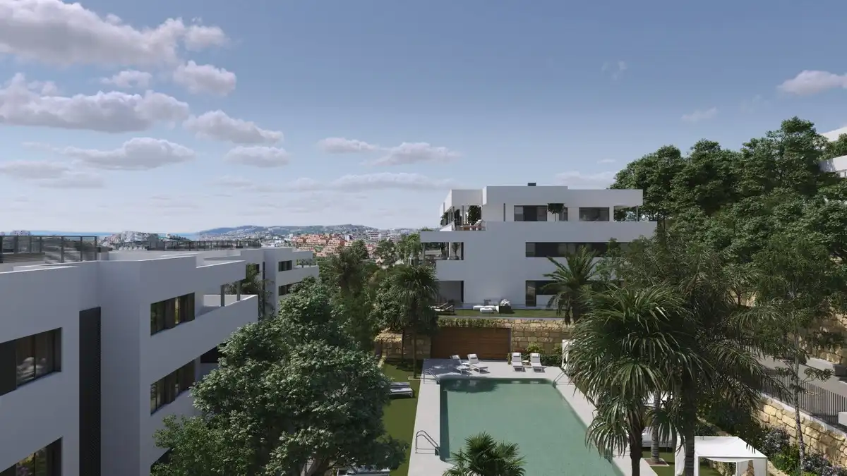 Exterior view of Apartments for sale in Casares  with Air Conditioner, Heating and Private garden