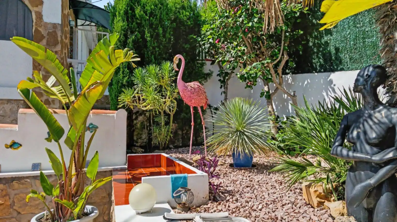 Garden of Houses for sale in Dénia  with Air Conditioner, Heating and Private garden