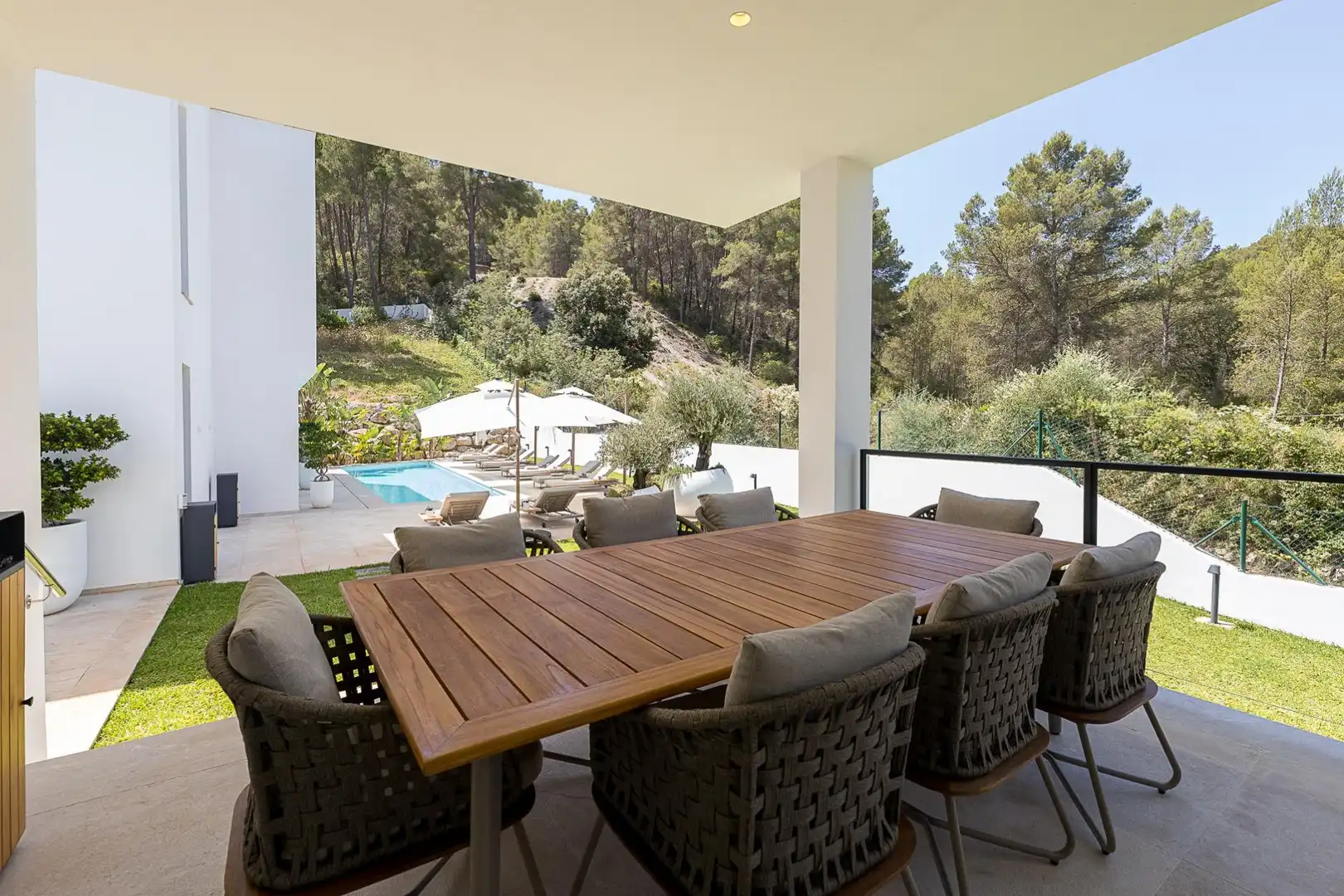 Terrassa de Casa o xalet en venda en  Palma de Mallorca amb Aire condicionat, Calefacció i Jardí privat