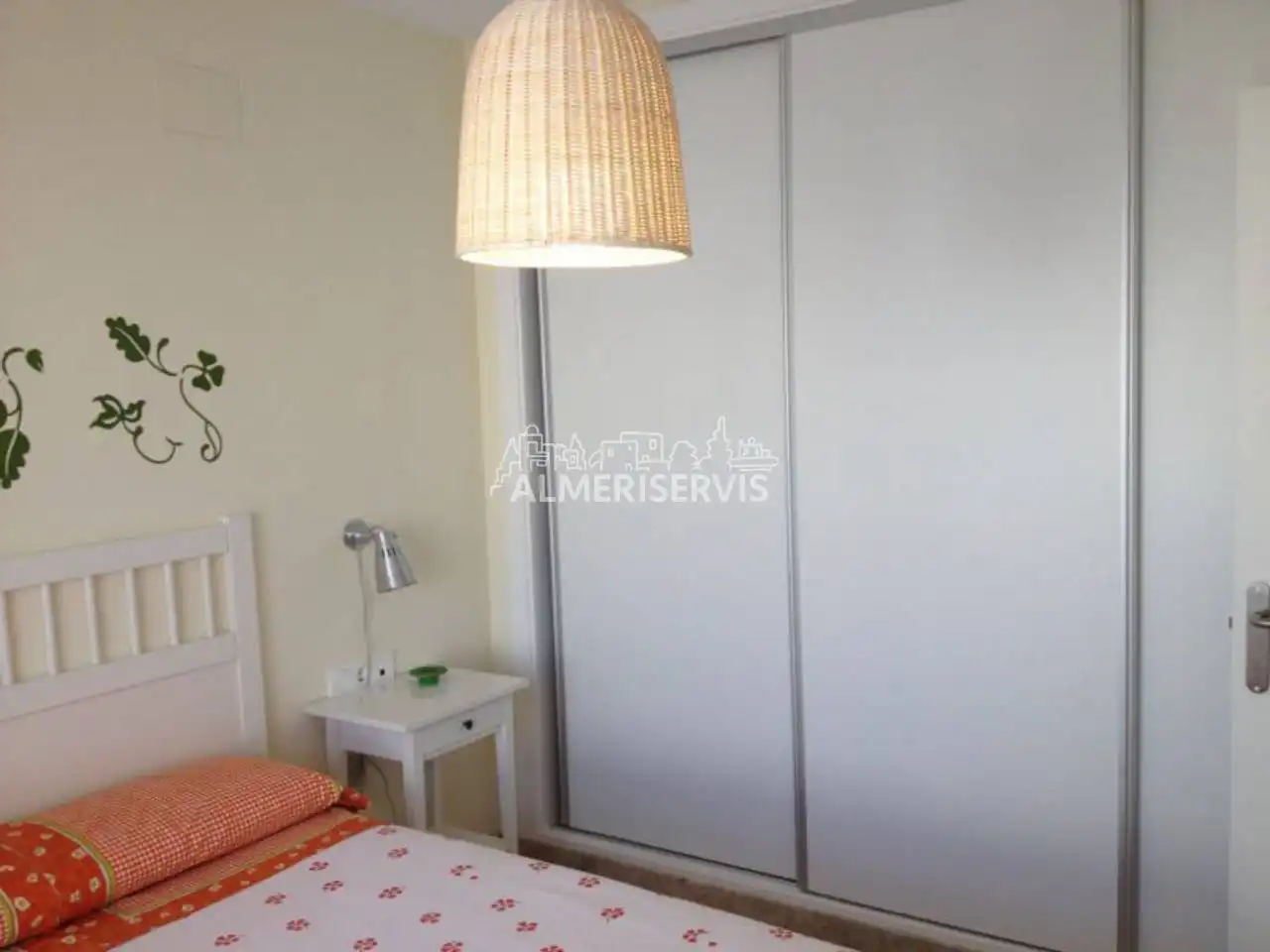 Schlafzimmer von Dachboden zum Verkauf in El Ejido mit Klimaanlage, Terrasse und Abstellraum