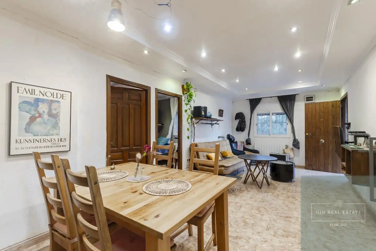 Sala de estar de Casa o chalet en venta en Molins de Rei con Jardín privado, Terraza y Piscina