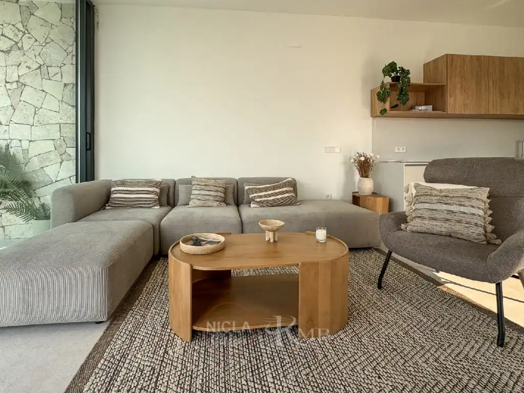 Sala d'estar de Casa o xalet en venda en Vera amb Aire condicionat, Terrassa i Piscina