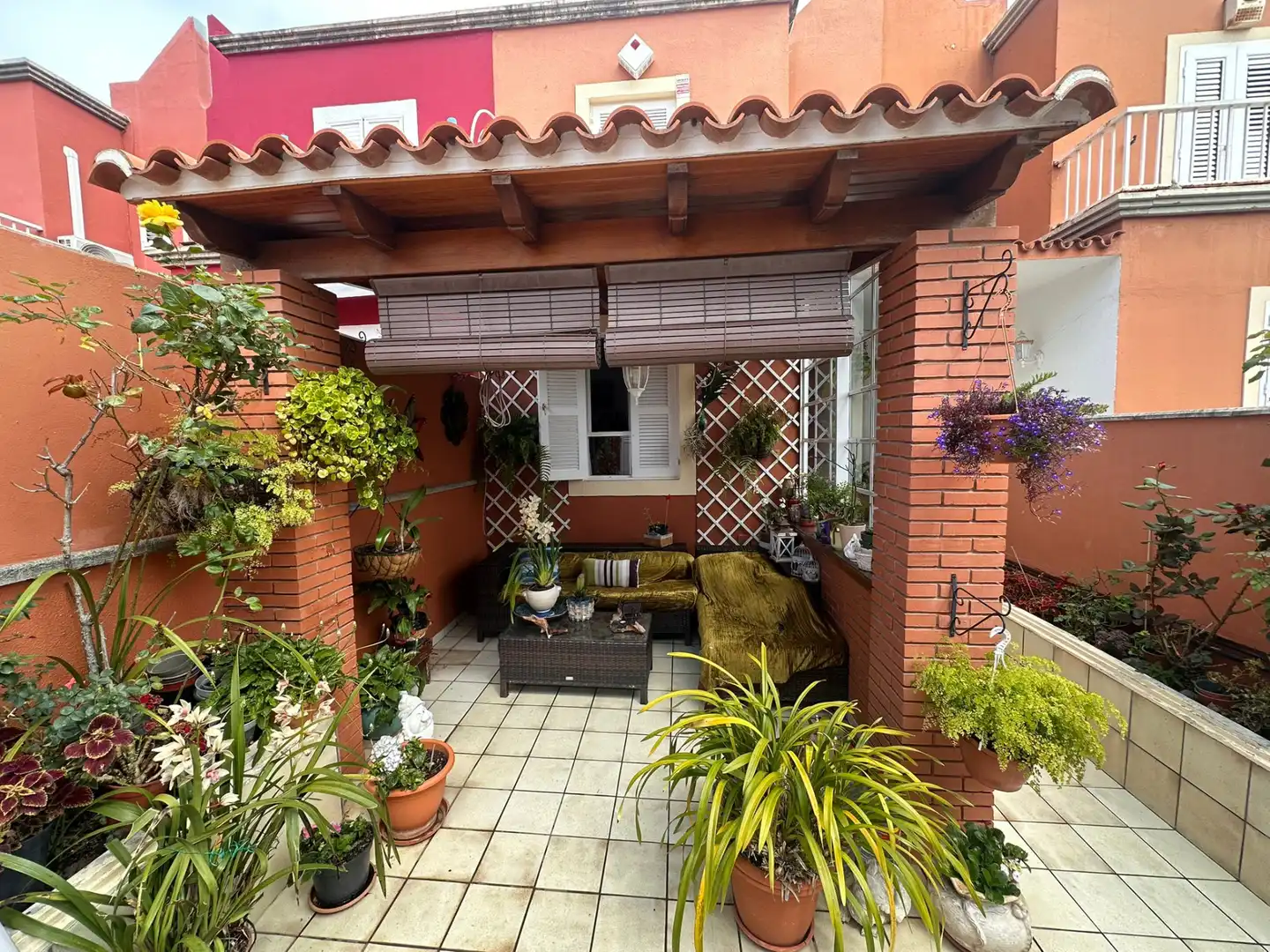 Terraza de Casa adosada en venta en Las Palmas de Gran Canaria con Aire acondicionado, Jardín privado y Terraza