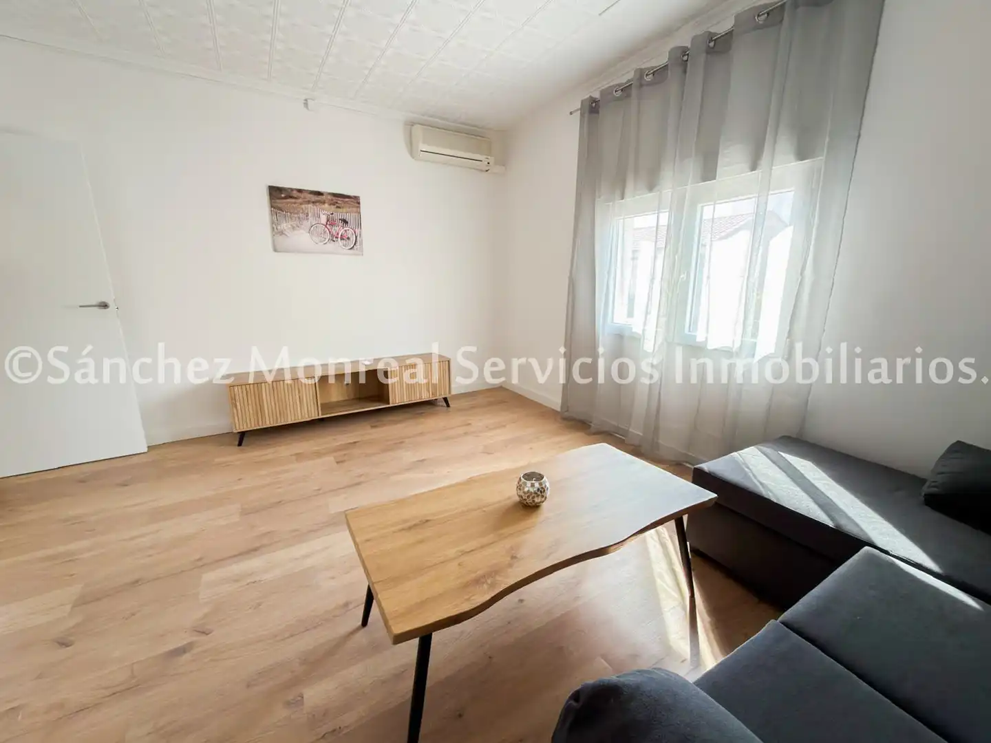 Wohnzimmer von Wohnung zur Miete in Alcázar de San Juan mit Klimaanlage und Möbliert