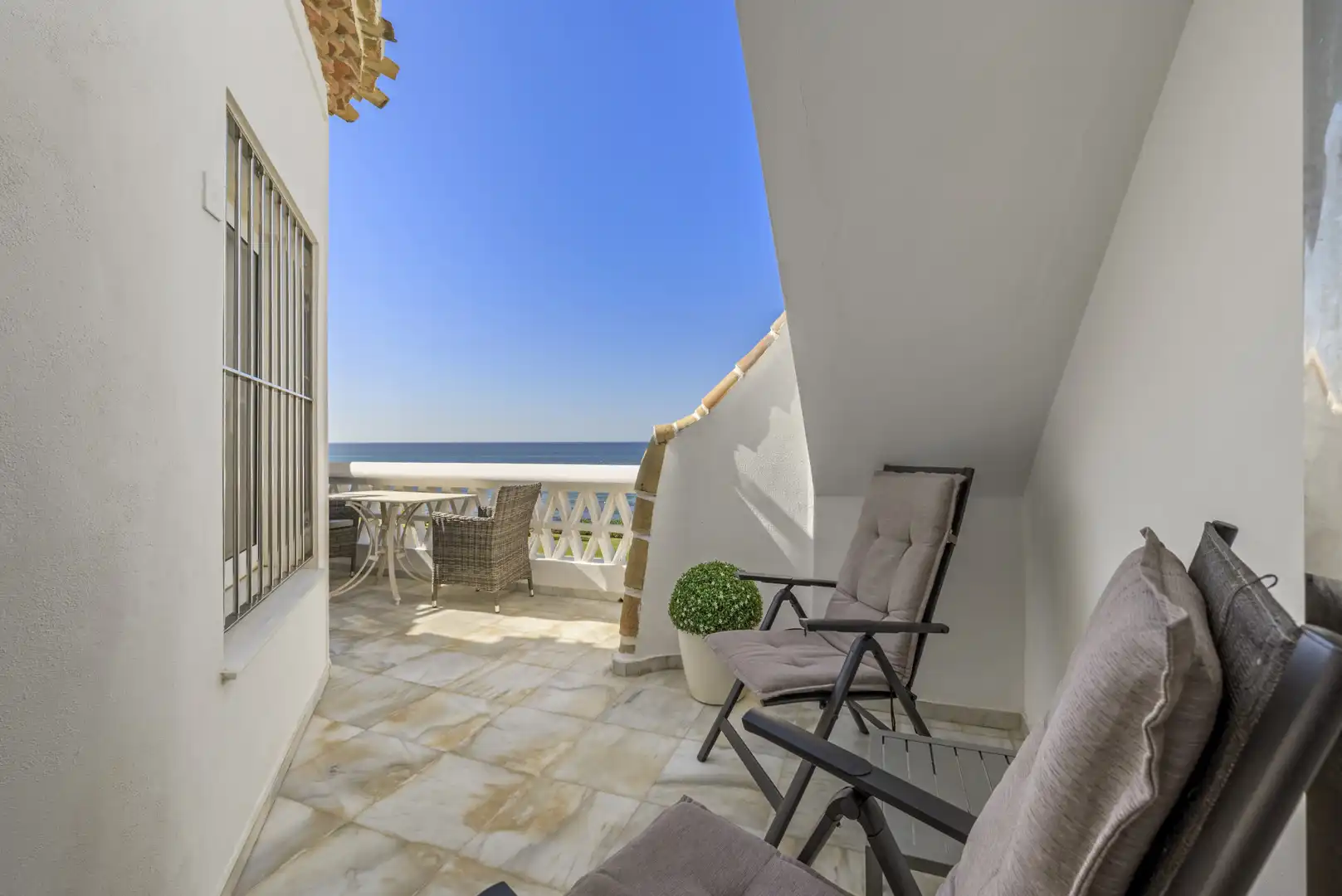 Terrassa de Àtic en venda en Mijas amb Aire condicionat, Terrassa i Piscina
