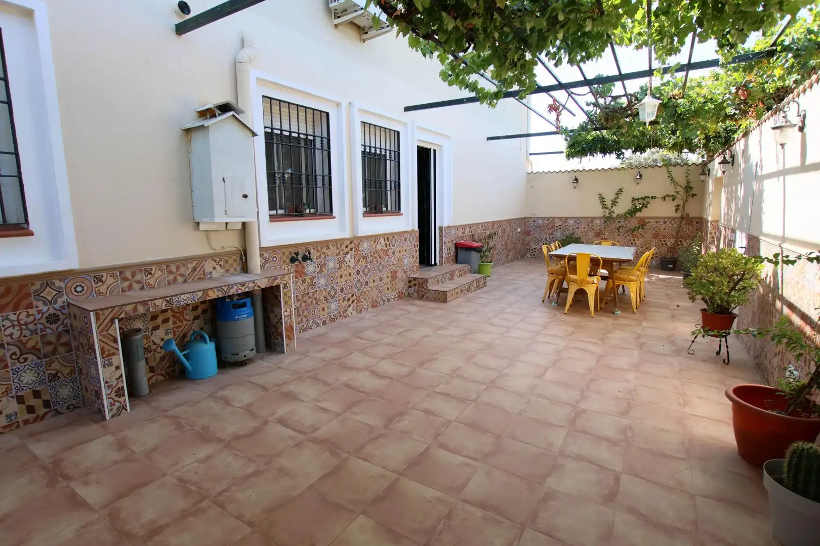 Terrassa de Finca rústica en venda en Badajoz amb Aire condicionat, Calefacció i Jardí privat