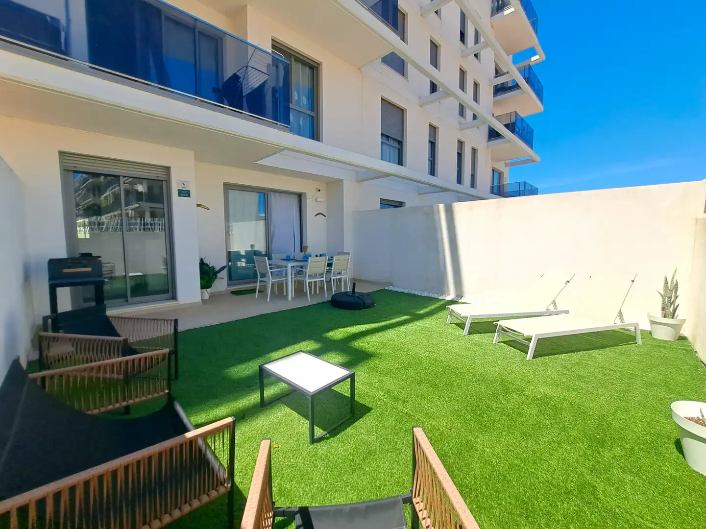 Terrace of Apartments for sale in Dénia  with Air Conditioner, Heating and Private garden