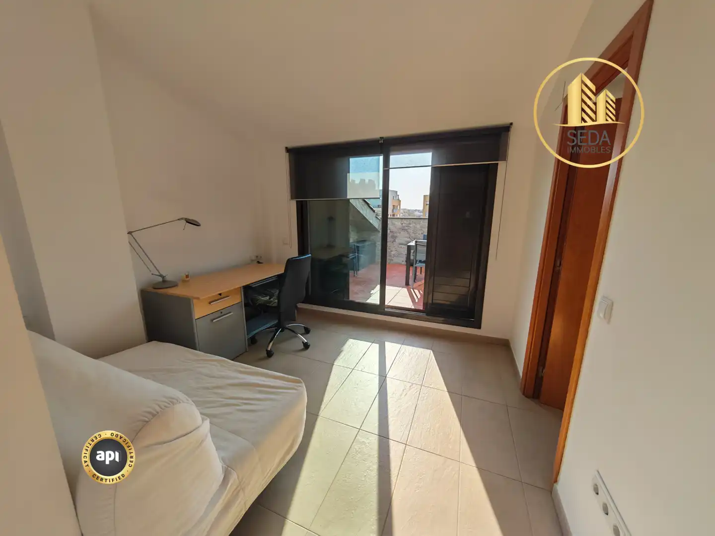 Bedroom of Duplexes for sale in Terrassa  with Air Conditioner, Heating and Terrace