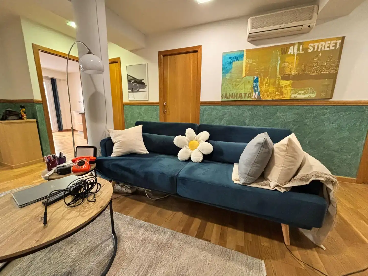 Sala de estar de Piso en venta en Ourense Capital  con Calefacción, Amueblado y Balcón