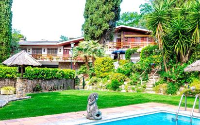 Jardí de Casa o xalet en venda en Vallromanes amb Terrassa i Piscina