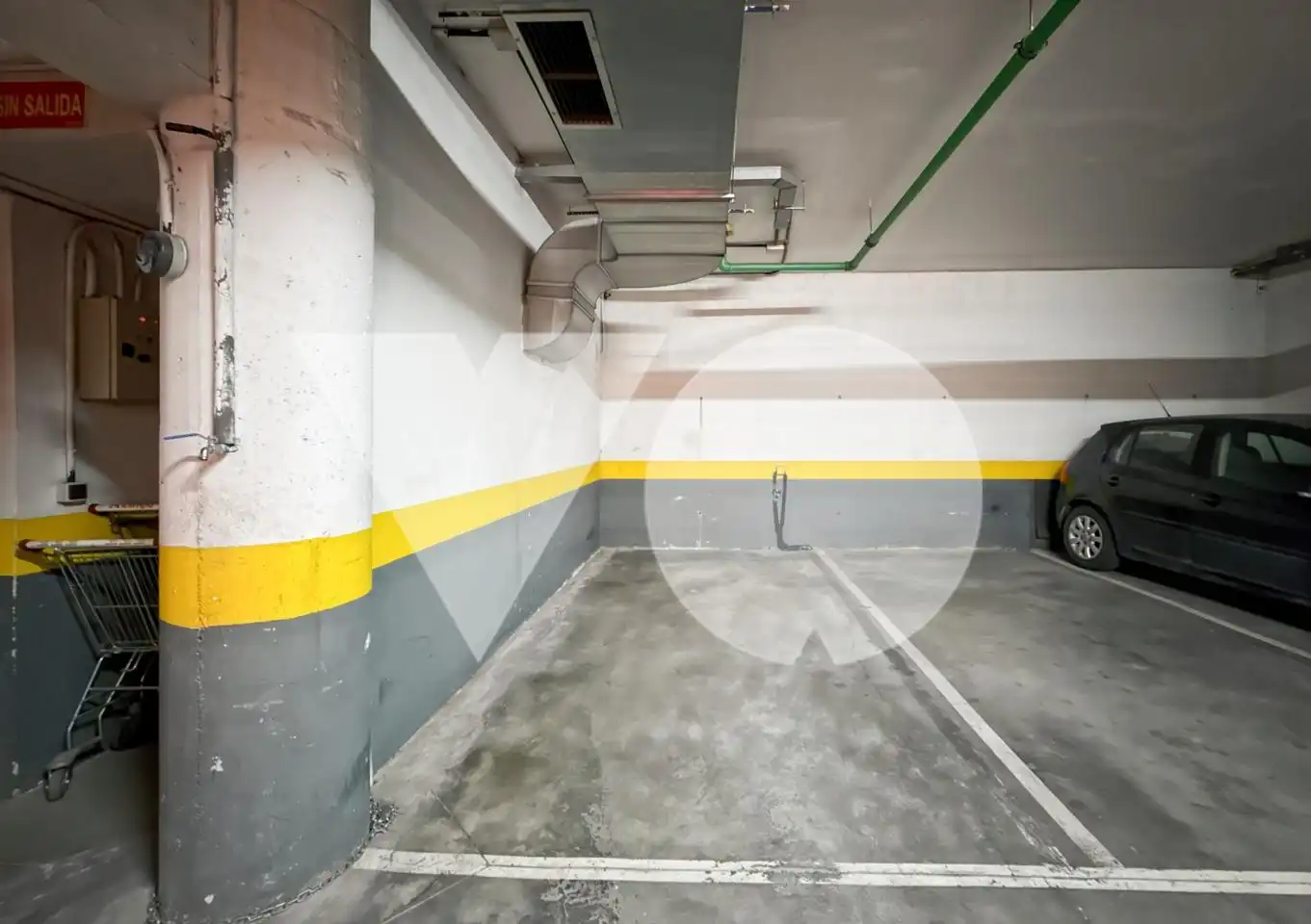Parking of Flat for sale in Madrid  with Air Conditioner