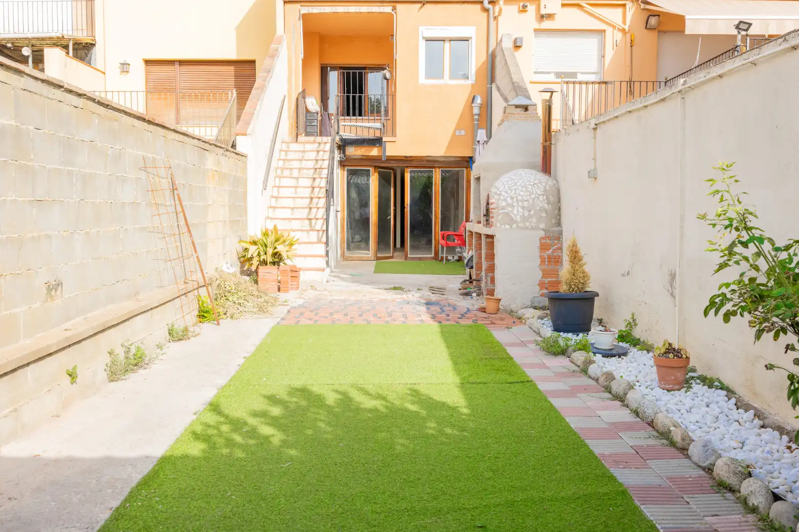 Terraza de Piso en venta en Manlleu con Calefacción y Jardín privado