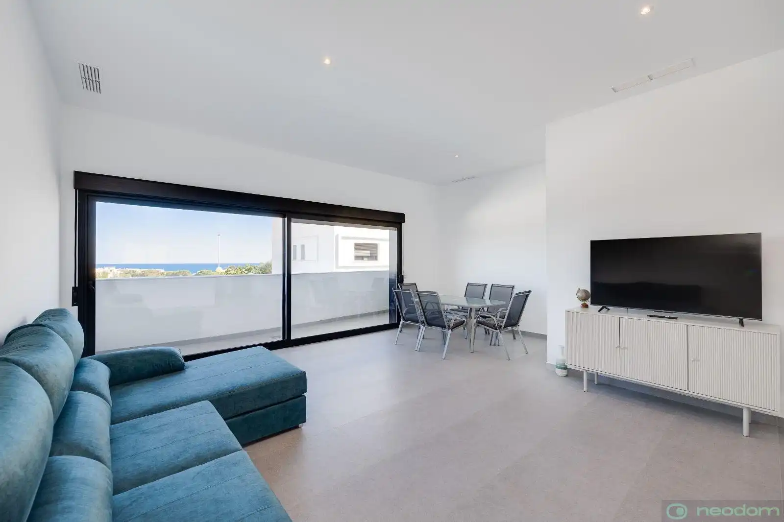 Sala de estar de Dúplex en venta en Guardamar del Segura con Aire acondicionado, Calefacción y Terraza