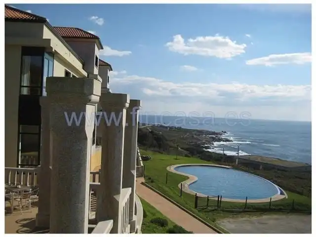 Swimming pool of Houses for sale in Baiona  with Air Conditioner, Private garden and Parquet flooring