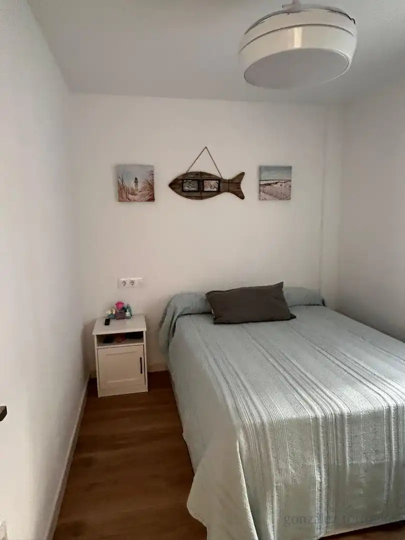 Bedroom of Flat for sale in Águilas  with Air Conditioner, Furnished and Balcony