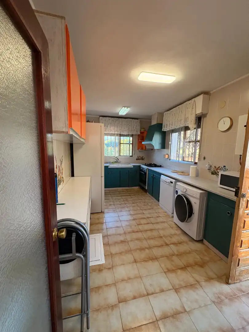 Cuina de Casa o xalet de lloguer en Onda amb Calefacció, Jardí privat i Terrassa