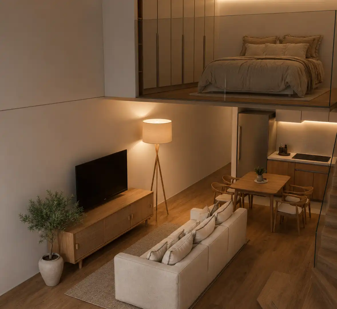 Sala de estar de Piso en venta en Sabadell con Balcón