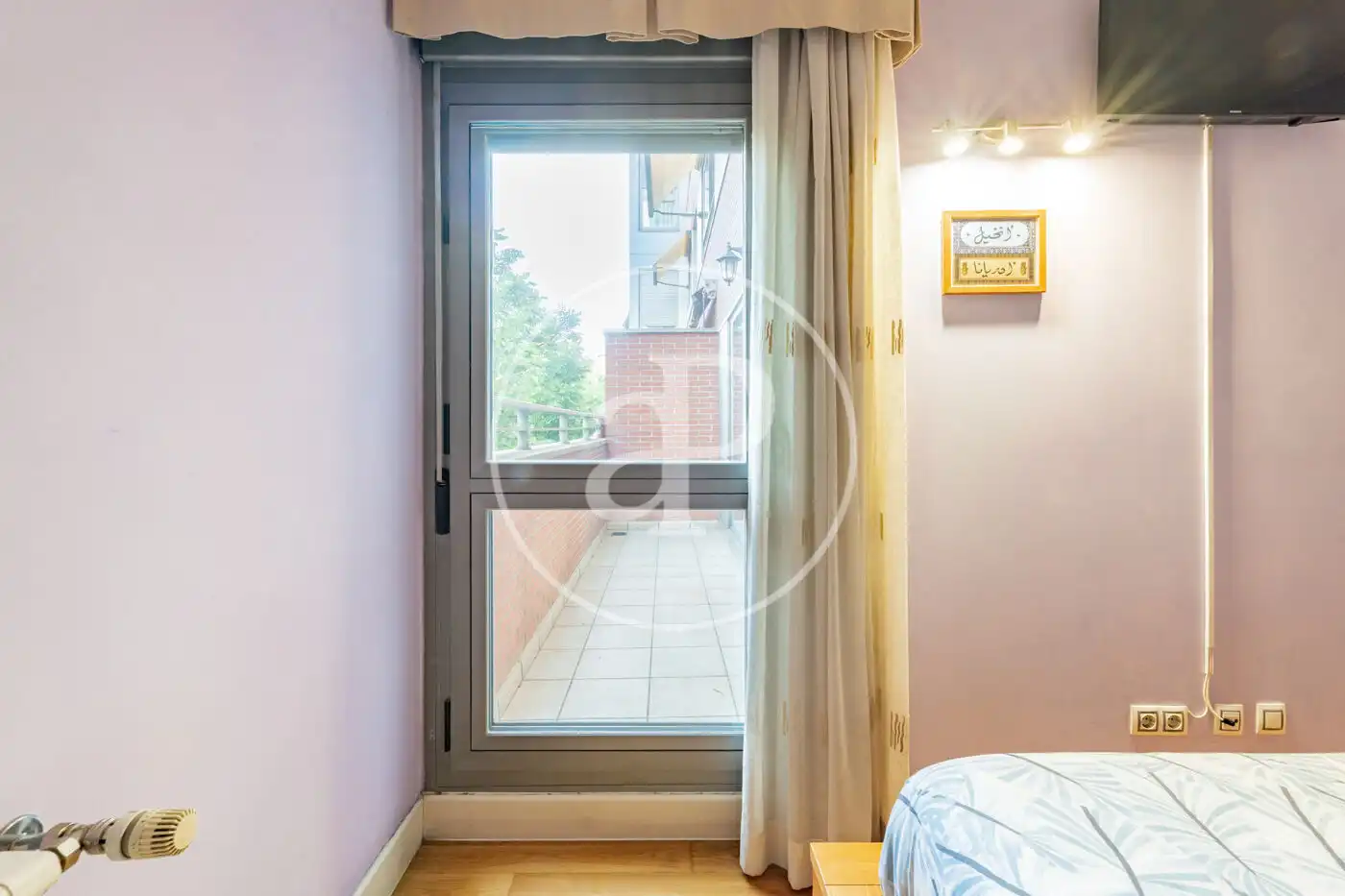 Balcony of Flat for sale in Madrid  with Heating, Private garden and Terrace