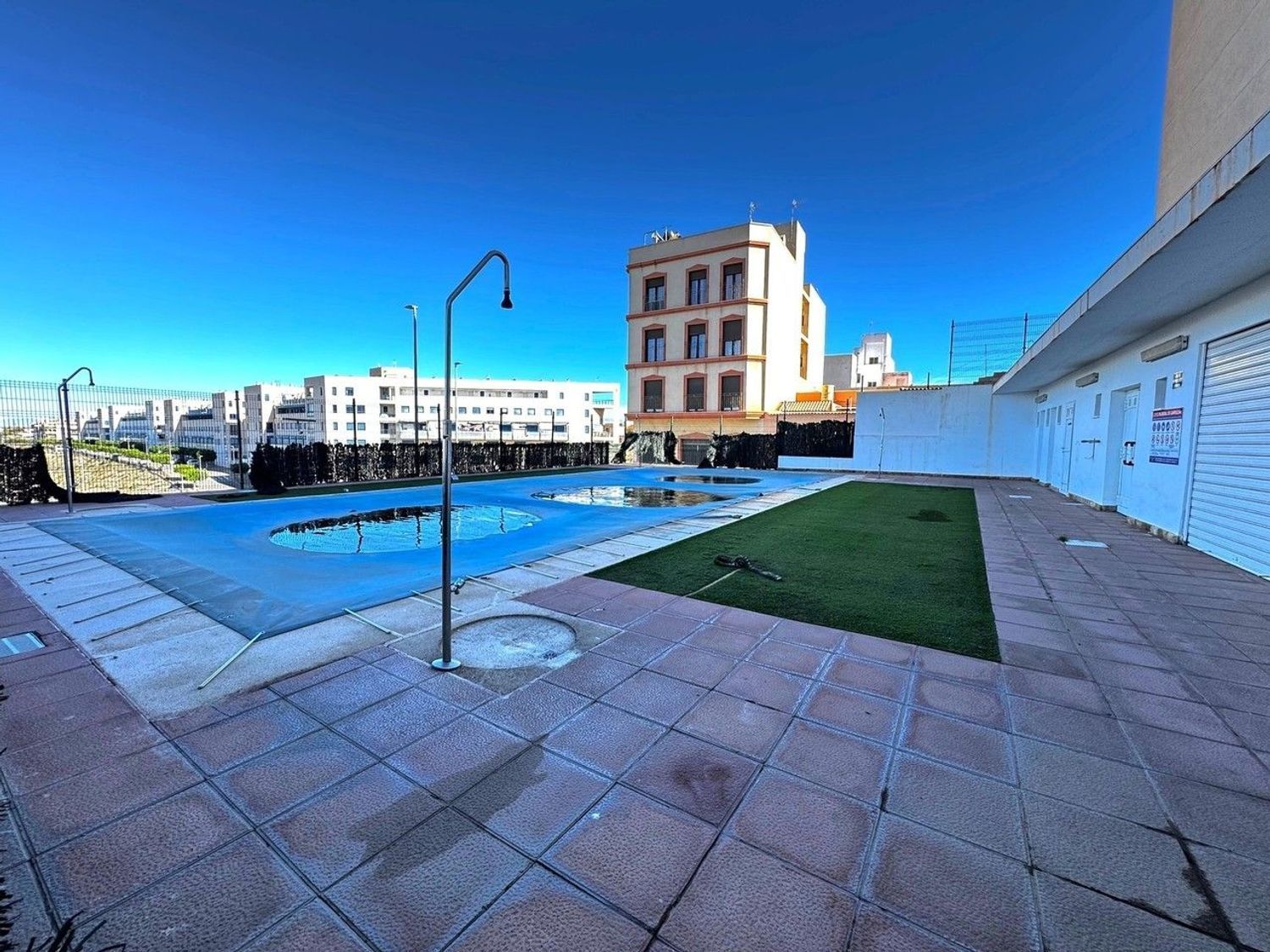 Swimming pool of Duplex for sale in Garrucha  with Air Conditioner, Terrace and Storage room