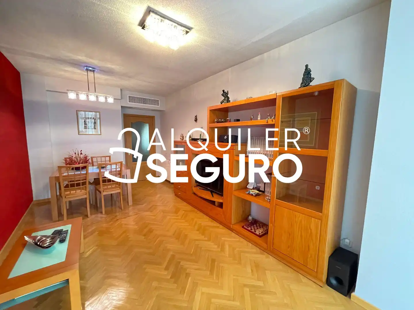Sala de estar de Piso de alquiler en Madrid con Calefacción, Trastero y Piscina