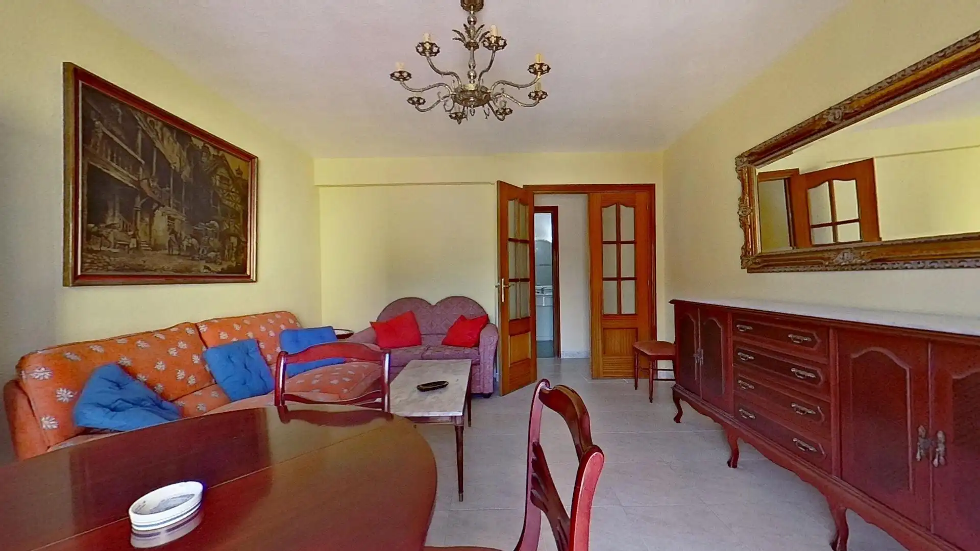 Sala de estar de Piso en venta en Madrid con Calefacción y Terraza