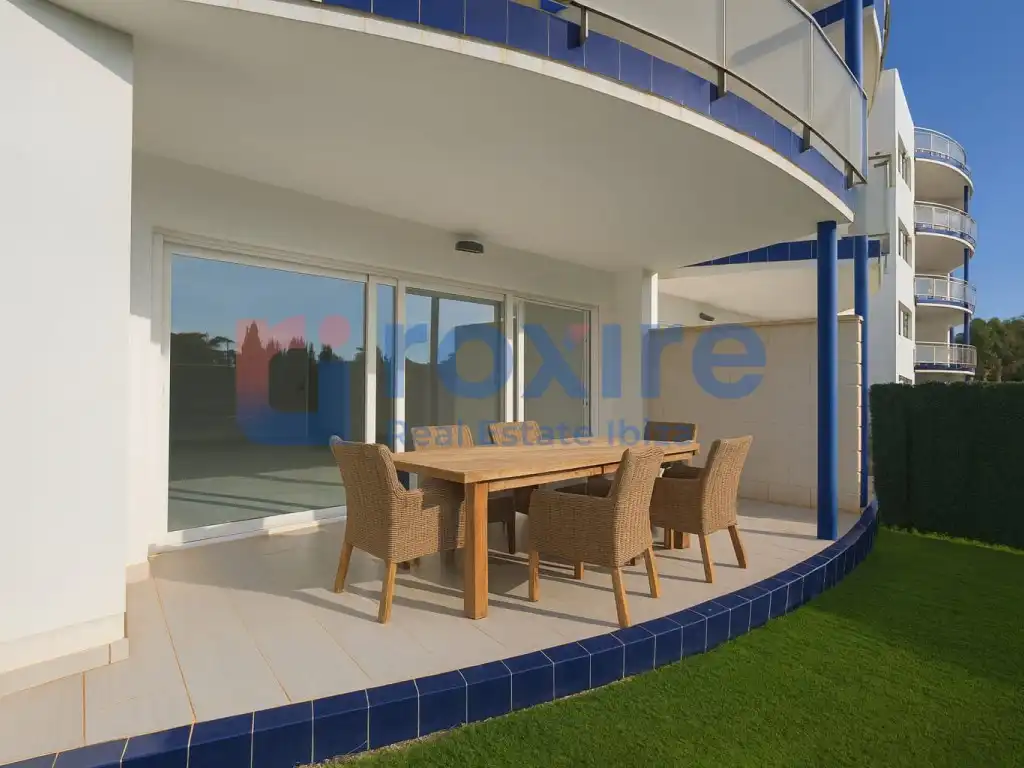 Terraza de Planta baja en venta en Sant Josep de sa Talaia con Aire acondicionado, Jardín privado y Terraza