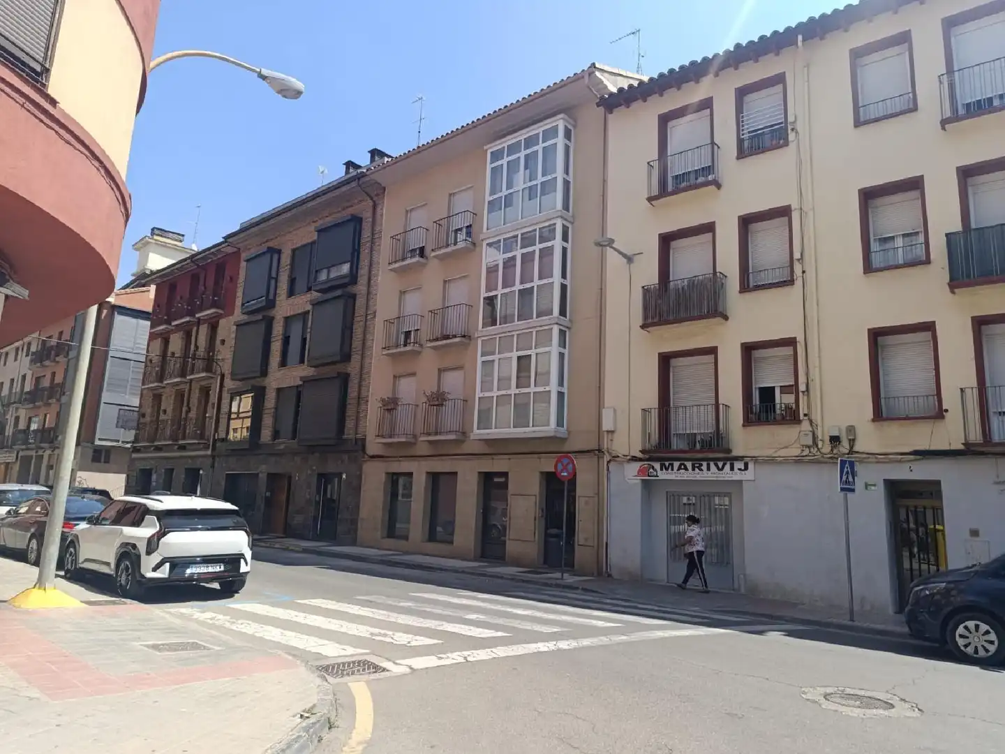 Vista exterior de Piso en venta en Huesca con Terraza