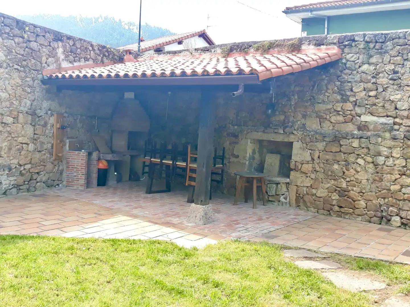 Terraza de Casa o chalet en venta en Los Corrales de Buelna  con Calefacción, Jardín privado y Terraza