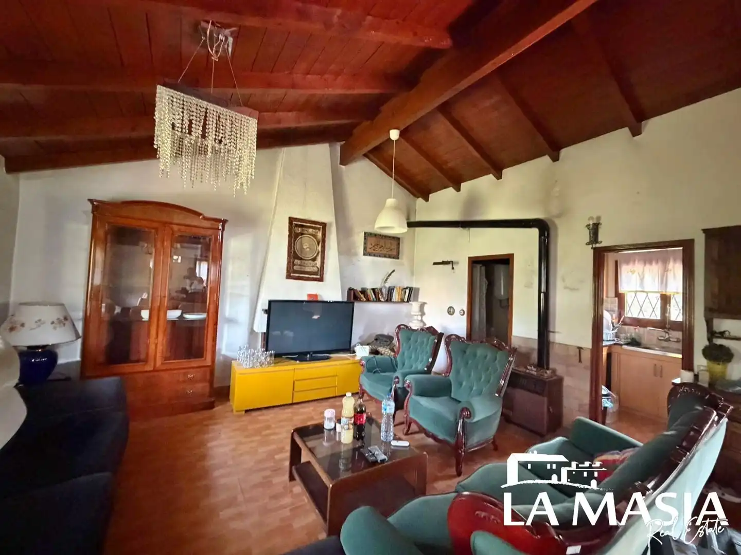 Sala de estar de Casa o chalet en venta en Piera con Jardín privado y Piscina