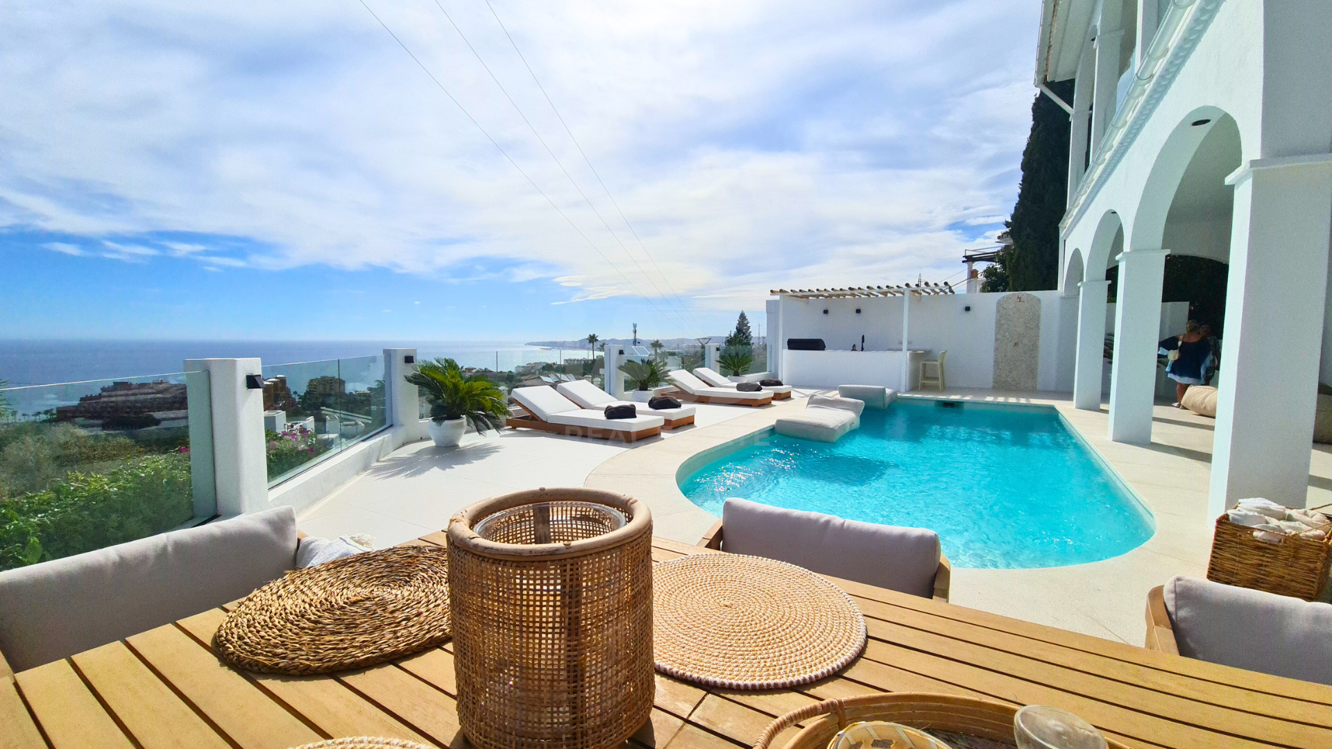 Terrassa de Casa o xalet en venda en Benalmádena amb Aire condicionat, Calefacció i Terrassa