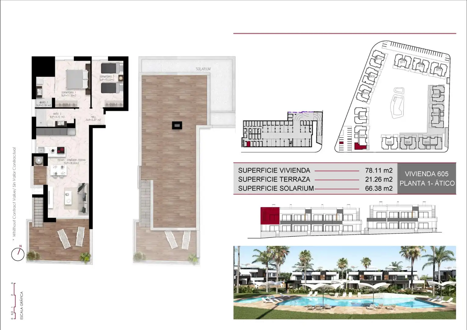 Bungalow amb piscina en venda a Rojales, imagen 5