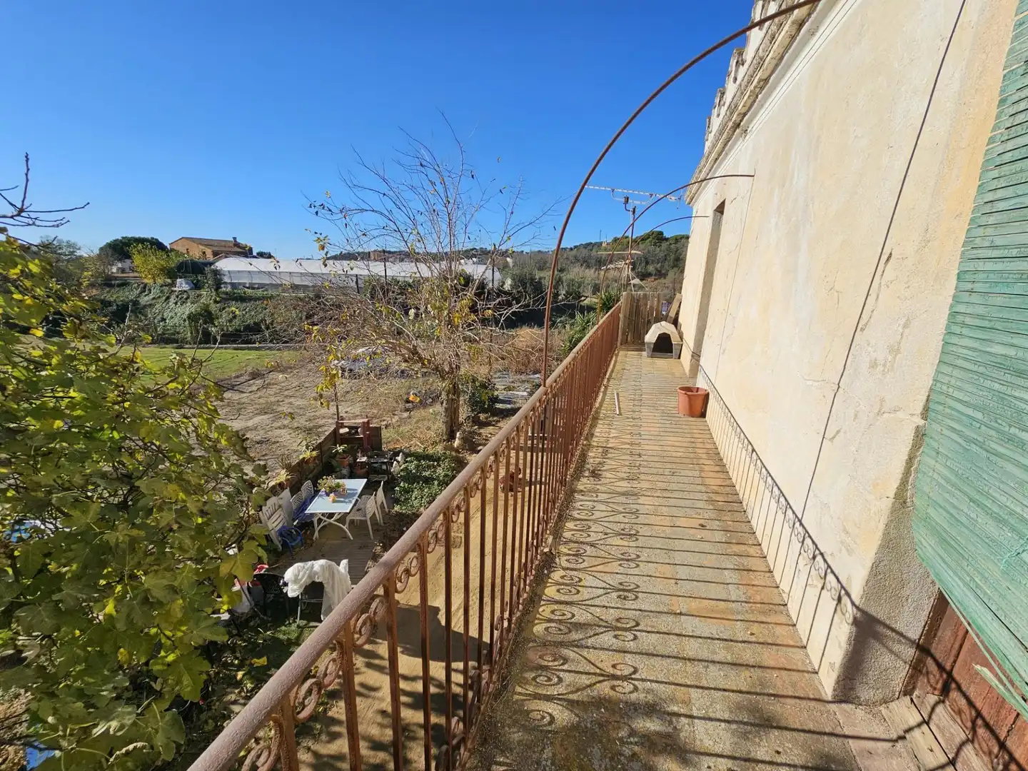 Vista exterior de Finca rústica en venta en Canet de Mar con Jardín privado