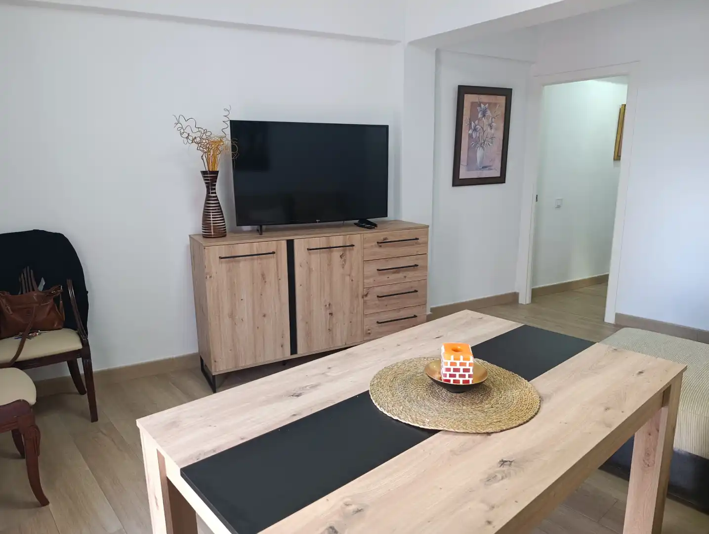 Sala de estar de Piso de alquiler en Dos Hermanas con Aire acondicionado, Trastero y Amueblado
