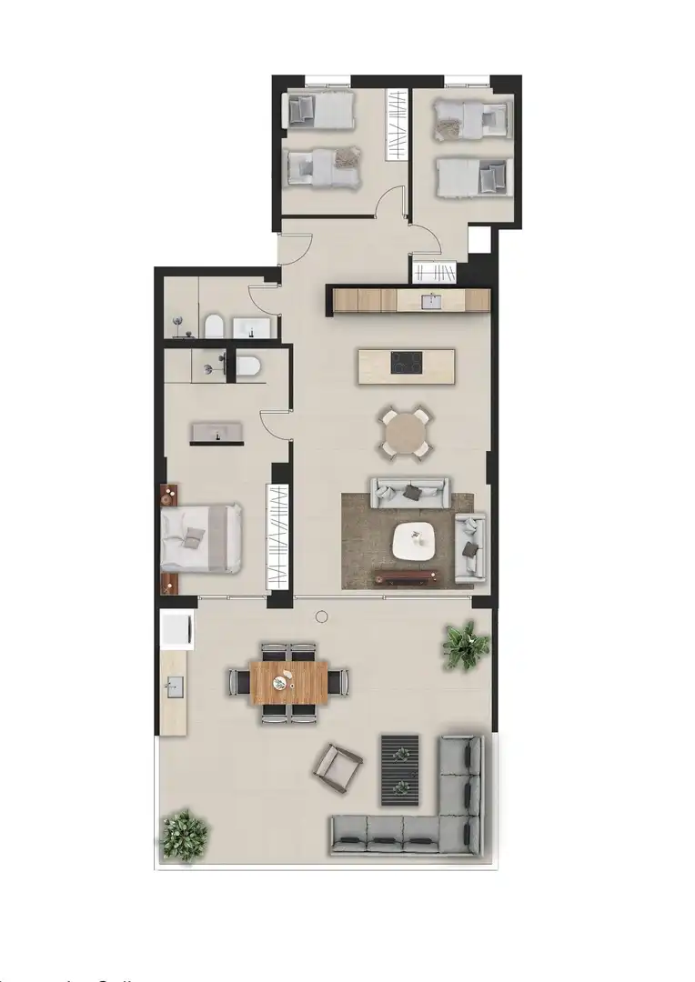 Apartament en venda en Pedreguer amb Calefacció, Jardí privat i Terrassa