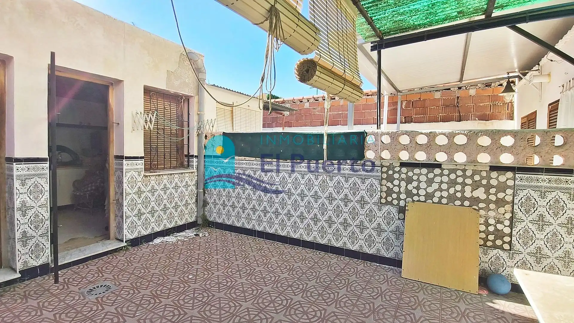 Terrasse von Maisonette zum Verkauf in Mazarrón mit Terrasse, Abstellraum und Möbliert